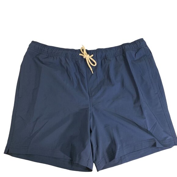 Trinity Coast Mens Swim Trunks XXL Elastic Waist Drawstring 7" Inseam Side Pocke - Picture 6 of 8